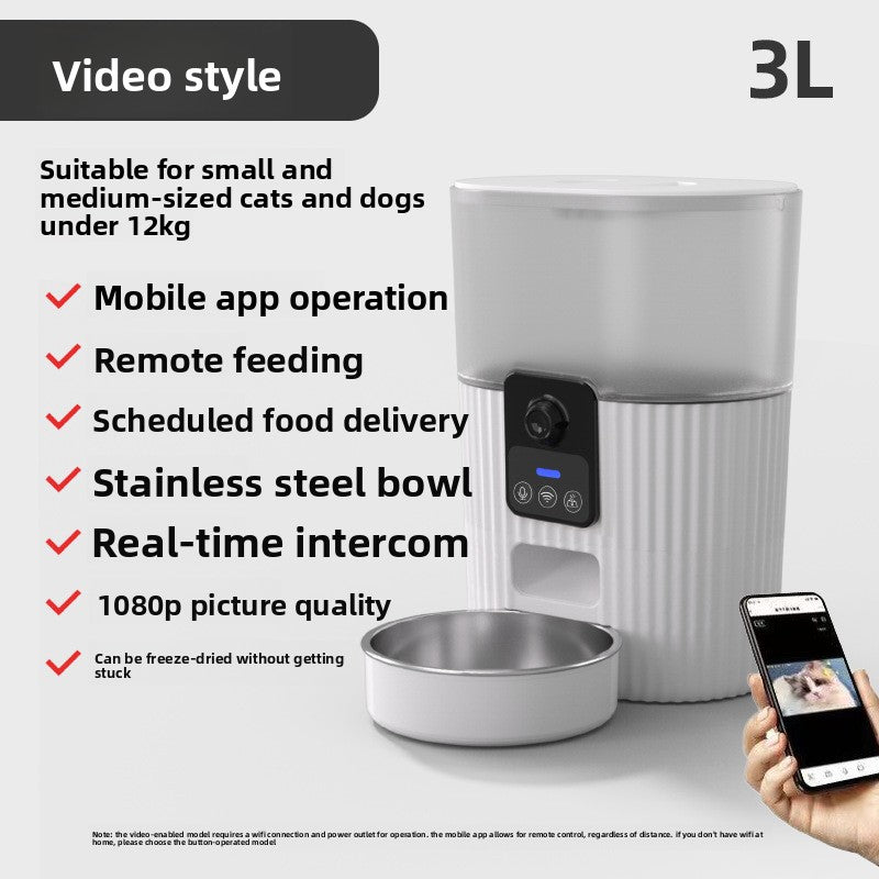 Comedero automatico programable (con app)