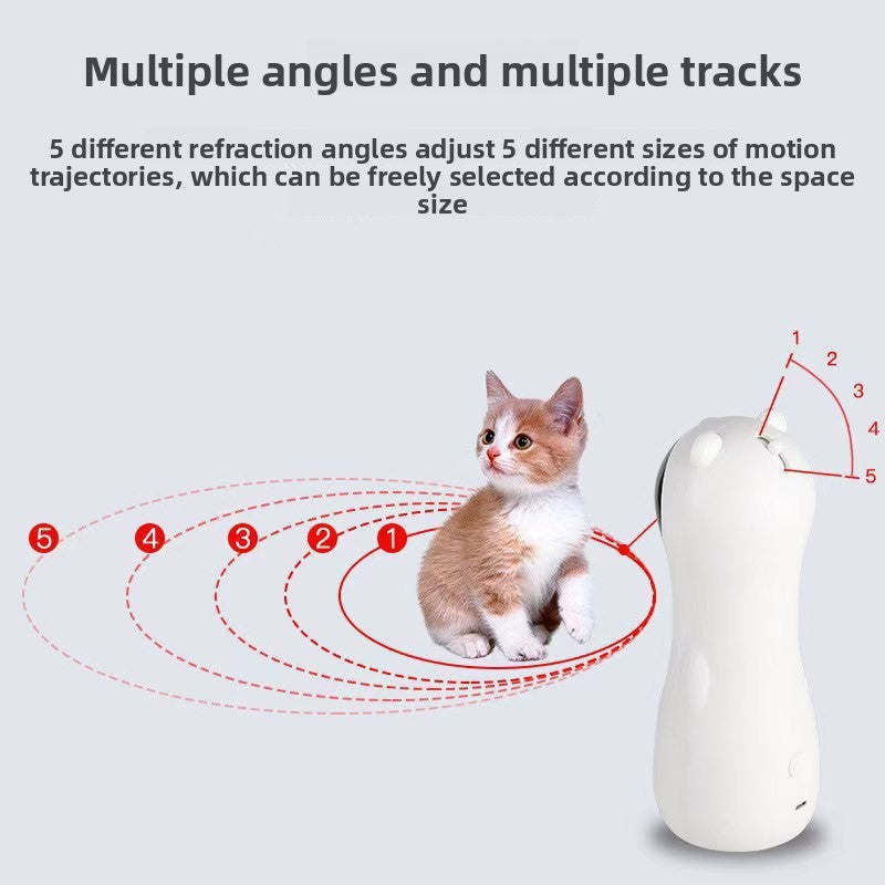 Juguete laser automatico para gatos